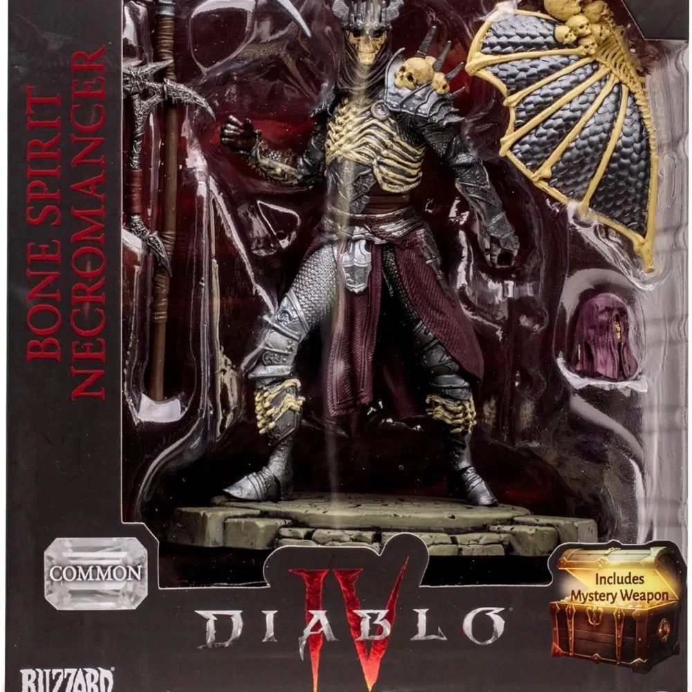 McFarlane Toys - 8” Diablo IV Bone Spirit Necromancer 1:12 Scale Posed Figure - Picture 4 of 8